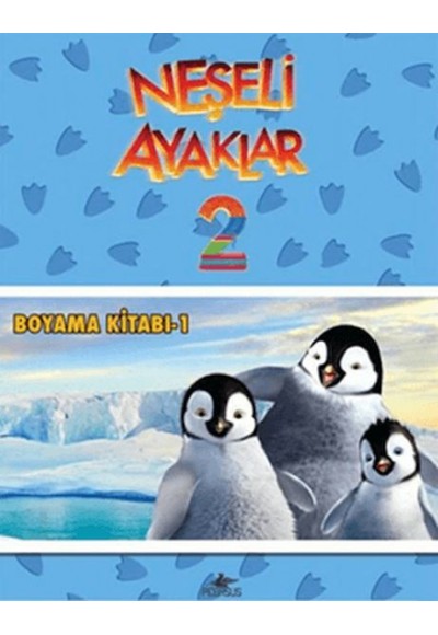 Neşeli Ayaklar 2 Boyama Kitabı 1