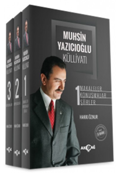 Muhsin Yazıcıoğlu Külliyatı I-II-III  Makaleler-Konuşmalar-Şiirler-Röportajlar