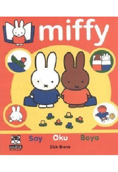 Miffy / Mektup Arkadaşları (Say-Oku-Boya)