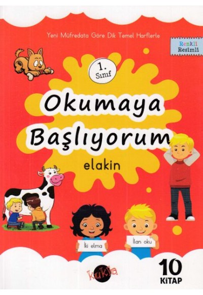 1. Sınıf Okumaya Başlıyorum Elakin -10 Kitap