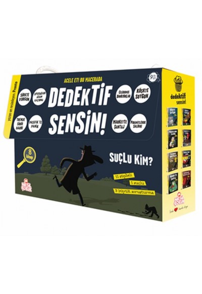 Dedektif Sensin İki Seri Bir Arada (8 Kitap)