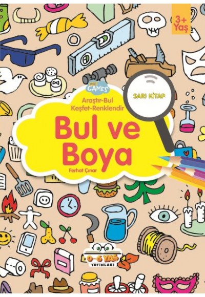 Bul ve Boya Sarı Kitap