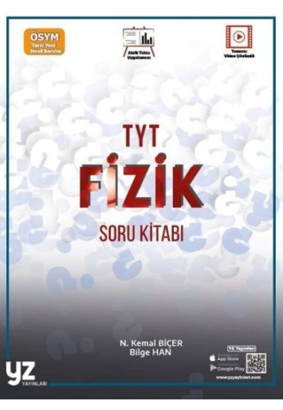 YZ Yayınları TYT Fizik Soru Kitabı