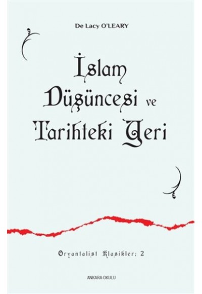 İslam Düşüncesi ve Tarihteki Yeri 2