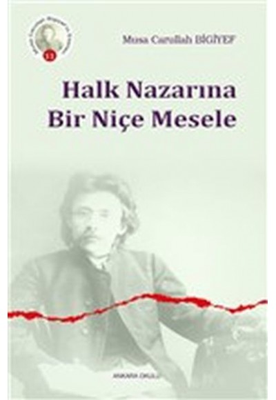 Halk Nazarına Bir Niçe Mesele