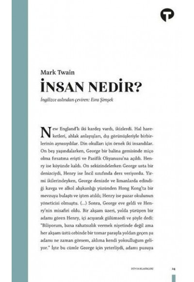 İnsan Nedir?