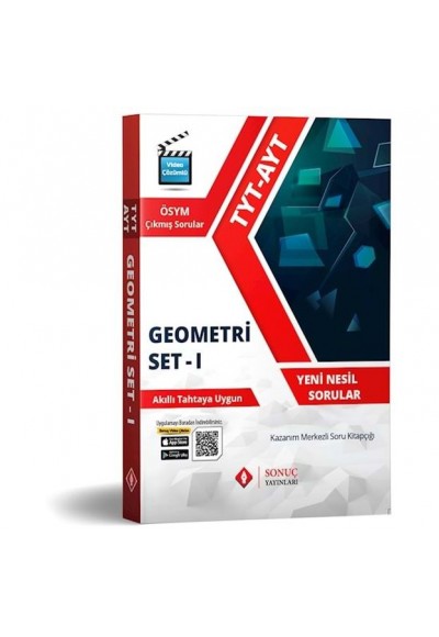 Sonuç TYT - AYT Geometri Set 1 ÖSYM Çıkmış Sorular (Yeni)