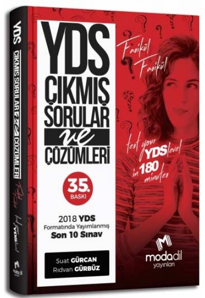 Modadil YDS Fasikül Fasikül Son 10 Sınav Çıkmış Sorular ve Çözümleri (Yeni)