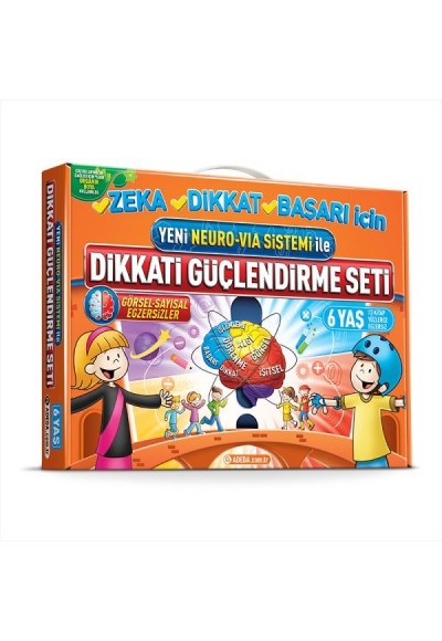 Dikkati Güçlendirme Seti  Anasınıfı – 6 Yaş- Neuro-Via