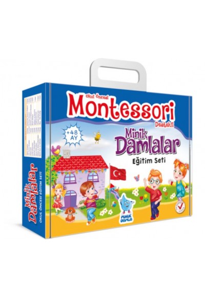 Damla Okul Öncesi Minik Damlalar Eğitim Seti Montessori Destekli