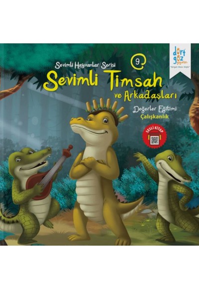 Sevimli Hayvanlar Serisi - Sevimli Timsah ve Arkadaşları