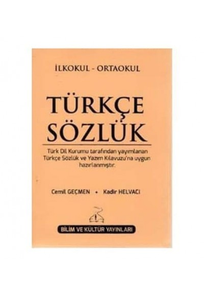 İlkokul Ortaokul Türkçe Sözlük