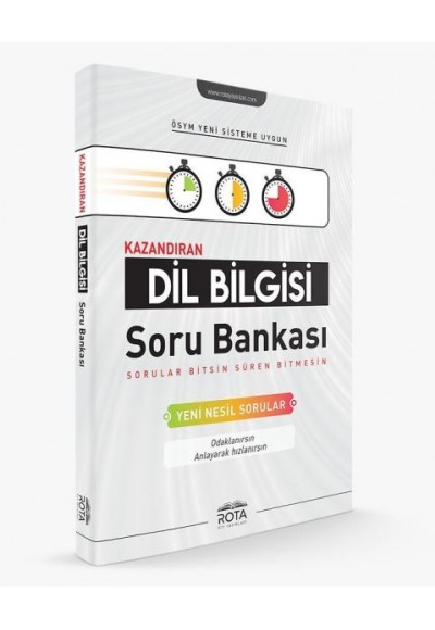 Rota Kazandıran Dil Bilgisi Soru Bankası (Yeni)