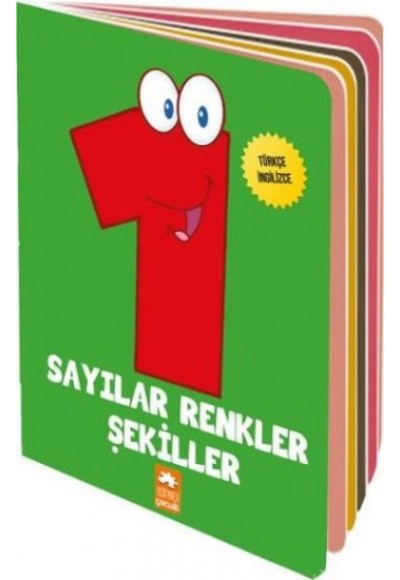 Bebeğimin İlk Sözlüğü - Sayılar Renkler Şekiller