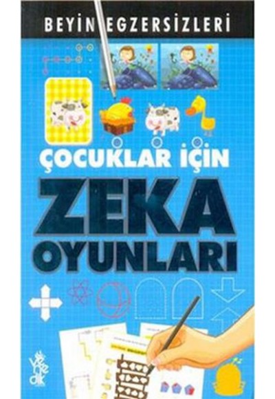 Beyin Egzersizleri-3 Çocuklar İçin Zeka Oyunları - Venedik Yayınları