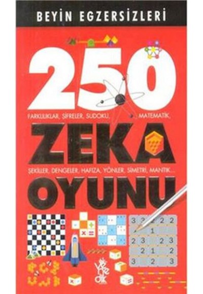 Beyin Egzersizleri-2 250 Zeka Oyunu - Venedik Yayınları