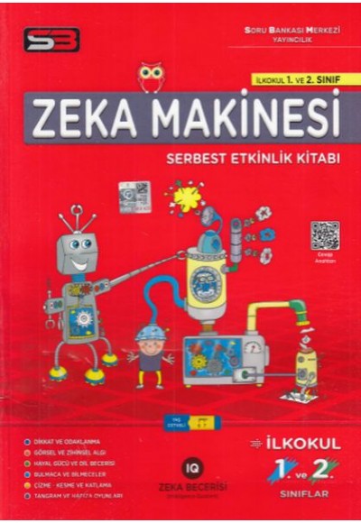 SBM 1. ve 2. Sınıf Zeka Makinesi Serbest Etkinlik Kitabı (Yeni)