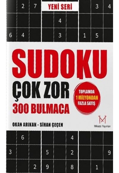 Sudoku Çok Zor - Yeni Seri