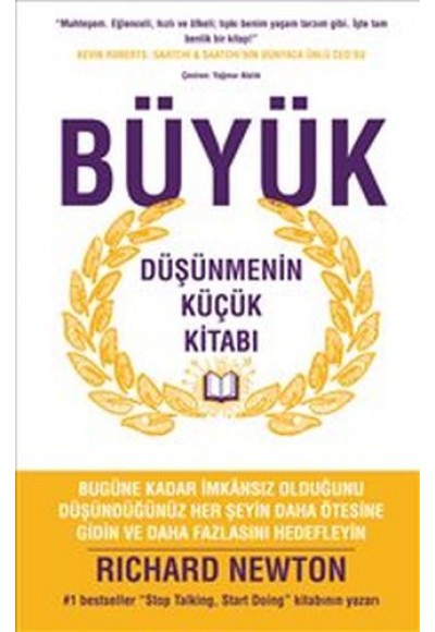 Büyük Düşünmenin Küçük Kitabı