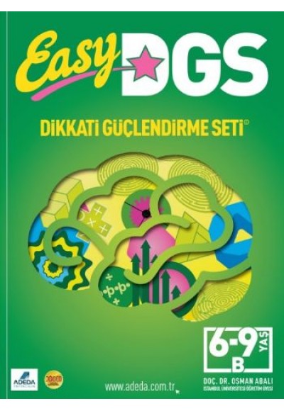 Easy Dikkati Güçlendirme Seti 6 - 9 Yaş B (1 Kitap)