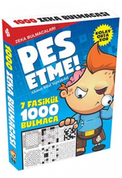 Zeka Bulmacaları Pes Etme (7 Fasikül)