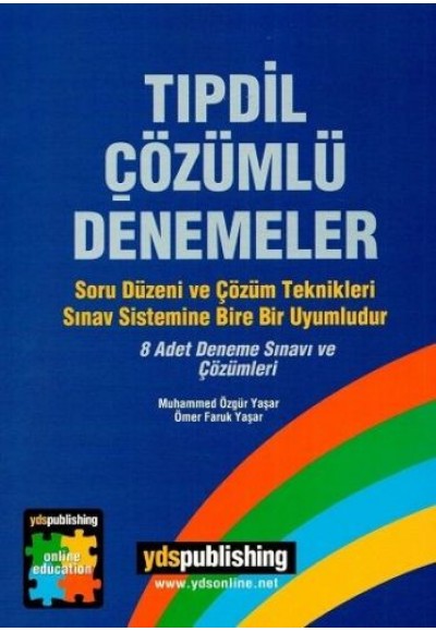 TIPDİL Çözümlü Denemeler