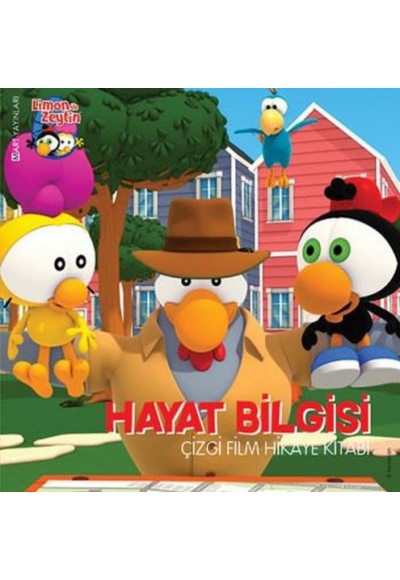 Limon ile Zeytin - Hayat Bilgisi Çizgi Film Hikaye Kitabı