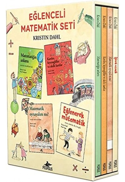 Eğlenceli Matematik Kutulu Özel Set (4 Kitap)