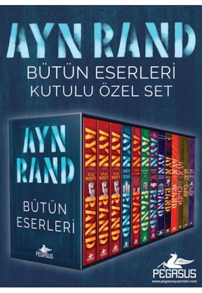 Ayn Rand Bütün Eserleri Kutulu Özel Set (13 Kitap)