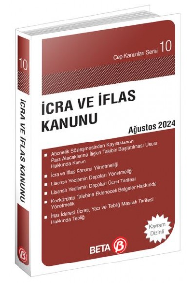 Cep 10 - İcra ve İflas Kanunu