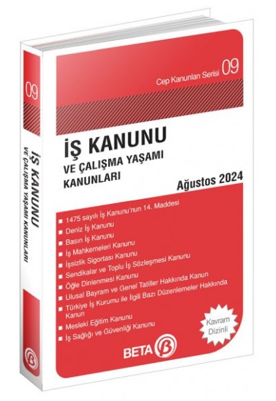 Cep Kanunları Serisi 09 - İş Kanunu ve Çalışma Yaşamı Kanunları