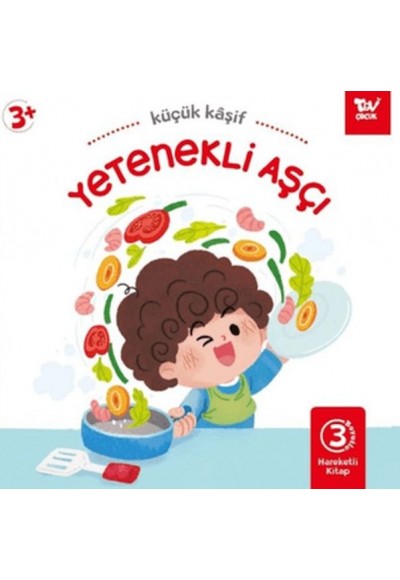 Hareketli Kitap 3d Küçük Kaşif  Yetenekli Aşcı