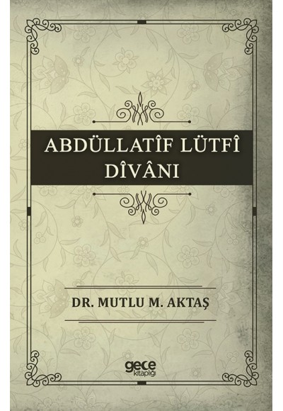 Abdüllatif Lütfi Divani