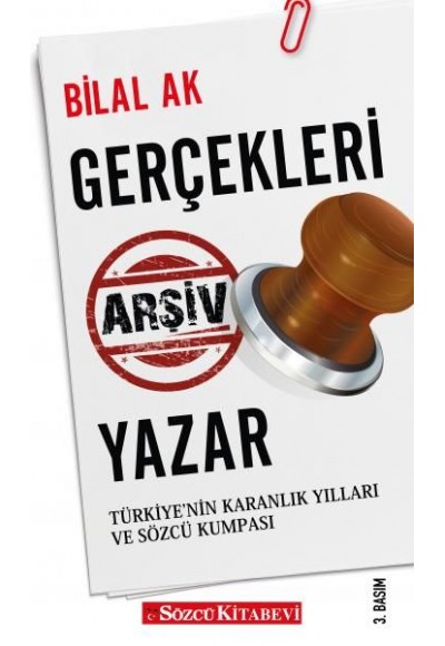 Gerçekleri Arşiv Yazar (İmzalı)