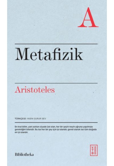 Metafizik