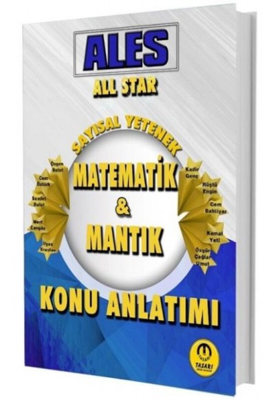 Tasarı Yayınları 2025 ALES All Star Sayısal Yetenek Matematik Mantık Konu Anlatımı