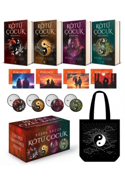 Kötü Çocuk Serisi 4 Kitap Takım (Kutulu Ciltli Set)