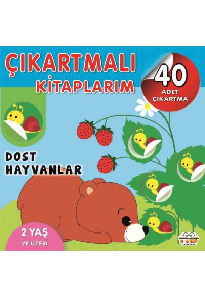 Çıkartmalı Kitaplarım-Dost Hayvanlar