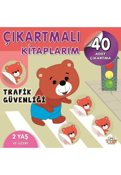 Çıkartmalı Kitaplarım-Trafik Güvenliği