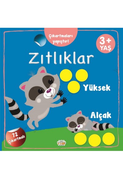 Çıkartmaları Yapıştır-Zıtlıklar (Yüksek-Alçak)