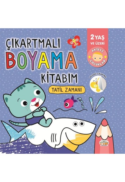 Çıkartmalı Boyama Kitabım-Tatil Zamanı