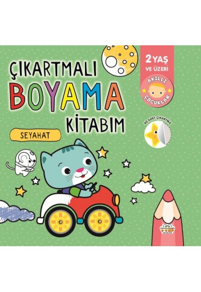 Çıkartmalı Boyama Kitabım-Seyahat