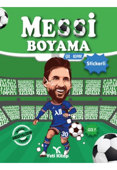 Messi Boyama Kitabı