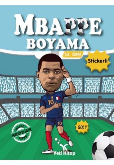 Mbappe Boyama Kitabı