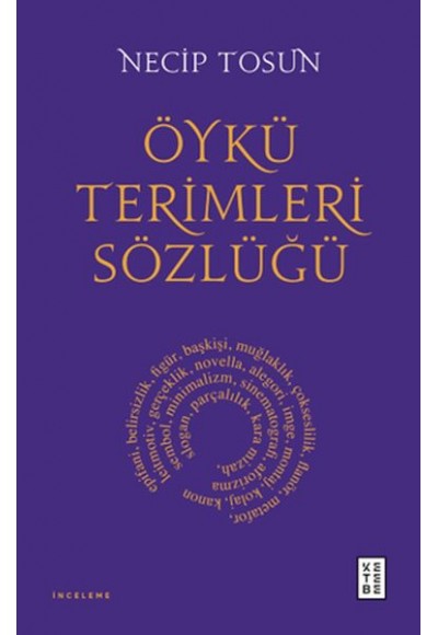 Öykü Terimleri Sözlüğü