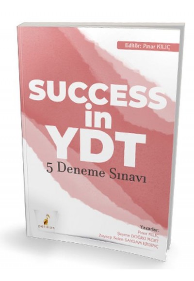 Pelikan Success in YDT İngilizce Çek Kopart 5 Deneme Sınavı