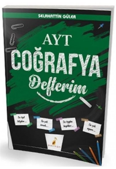 Pelikan 2021 AYT Coğrafya Defterim