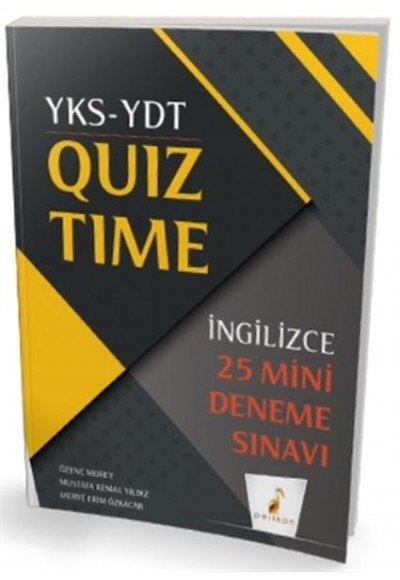 Pelikan YKS-YDT İngilizce Quiz Time 25 Mini Deneme Sınavı