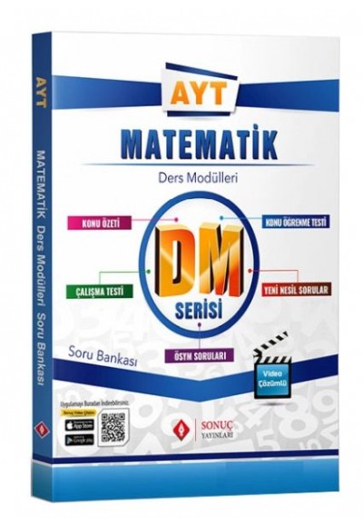 Sonuç YKS AYT Matematik DM Ders Modülleri Soru Bankası