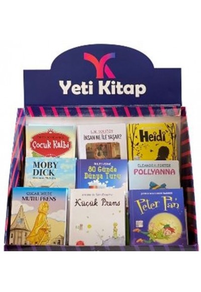 Yeti Çocuk Klasikleri Standı (120 Kitap - 10 Çeşit)